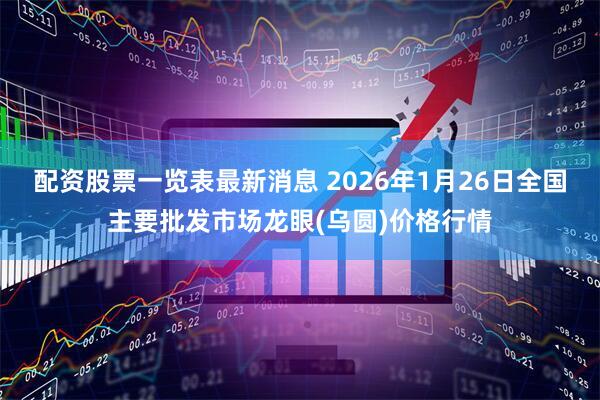 配资股票一览表最新消息 2026年1月26日全国主要批发市场龙眼(乌圆)价格行情